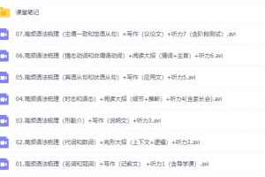 中考作业帮初三英语二轮王凯皎尖端班视频（2020寒假高频语法梳理）