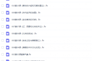 初中七年级历史下册课本张玉桥同步讲解教学视频（新人教部编版）