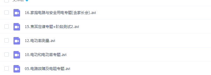 作业帮2020寒姜豫中考物理冲顶班电学专题课程插图
