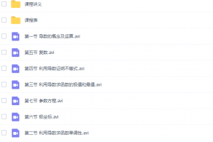 猿辅导胡杰高二数学网课视频（寒假6课时完结包含讲义）