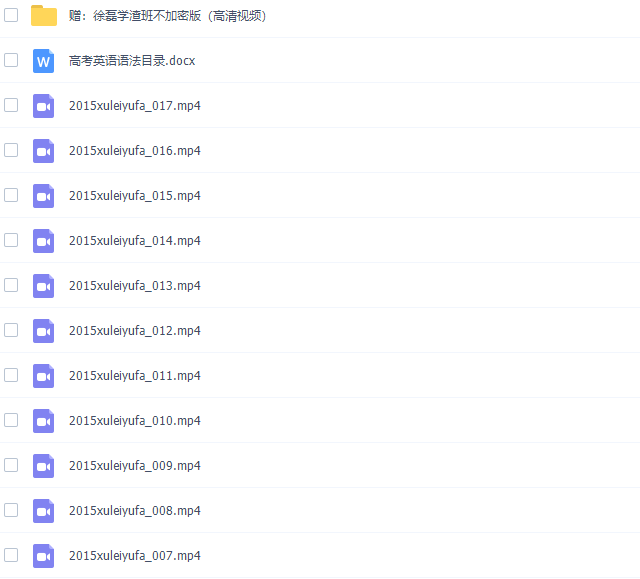 新东方徐磊高考英语语法（全民尊享版）插图