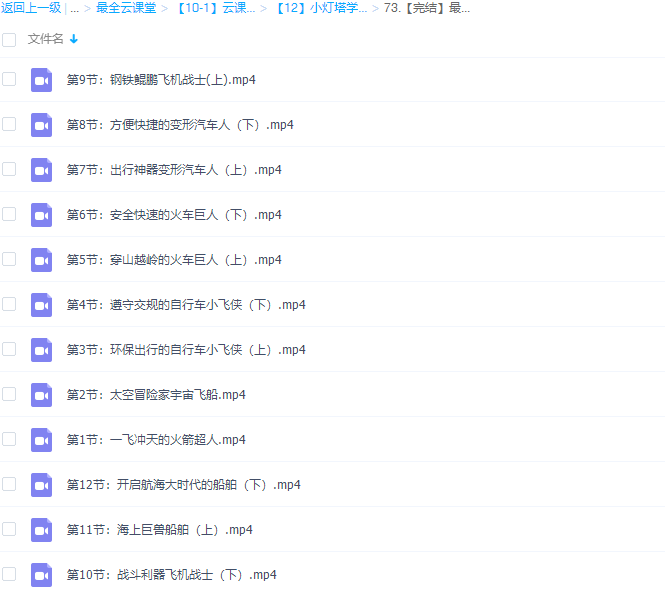 小灯塔最好玩的交通工具大百科视频课程插图