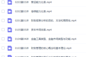 黄静CPA注会教材财管-基础精讲班