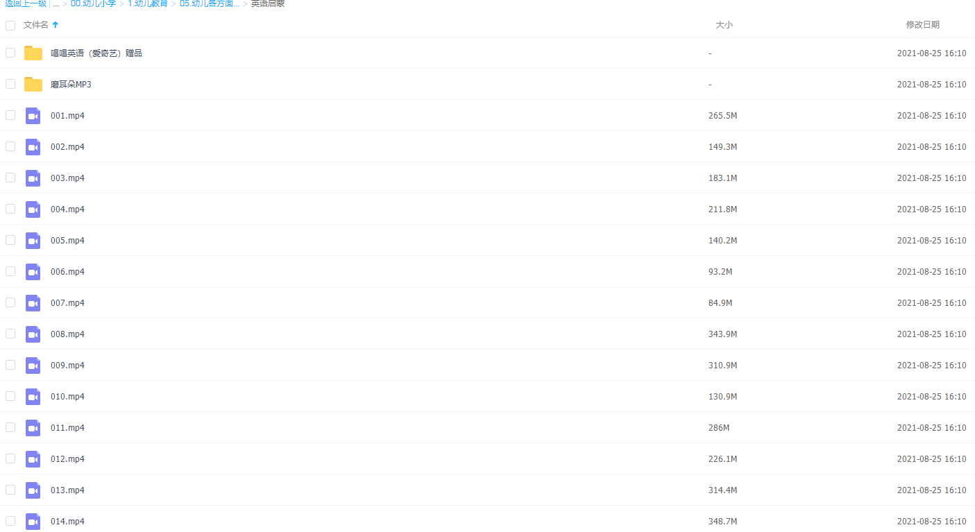 最新免费幼儿启蒙英语早教视频课程插图