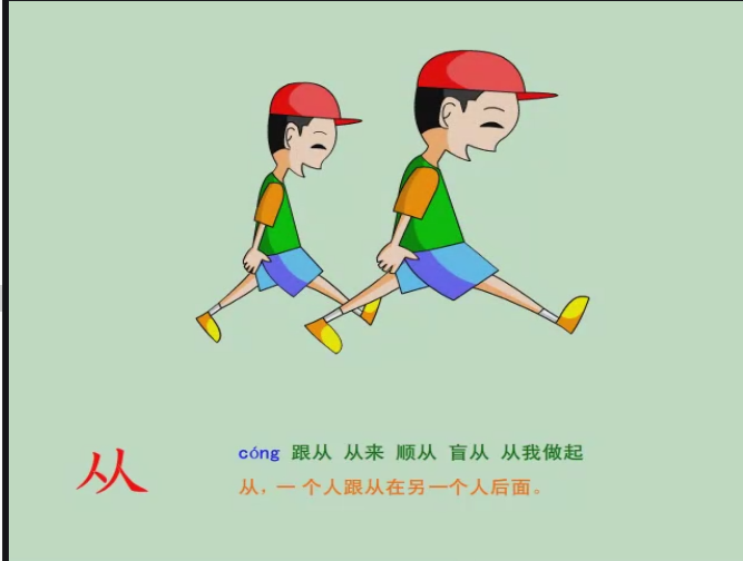 幼儿轻松识1000字，非常形象生动。（不能传动图，只能一张张截图）插图7