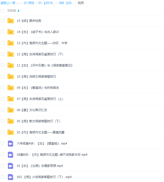 学而思小学六年级达吾力江大语文直播班15讲课程插图 学而思小学六年级达吾力江大语文直播班15讲课程插图