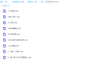 华语未来校内同步作文三年级上册视频课程