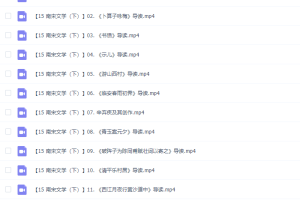 乐乐小学语文国学南宋文学（下）