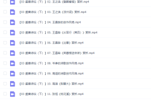 乐乐小学语文国学盛唐诗坛（下）14讲