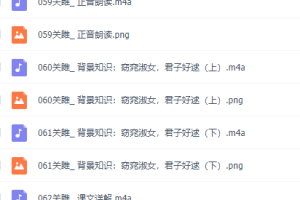 窦神来了：经典文言文精讲音频加讲义课件大全网盘资源下载