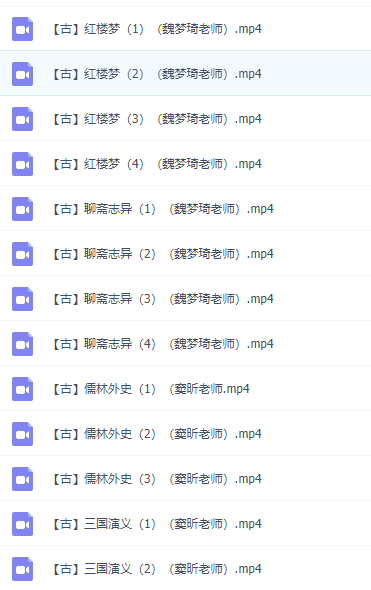 窦昕窦神六大名著讲义资料包视频讲解课程资源下载插图 窦昕窦神六大名著讲义资料包视频讲解课程资源下载插图
