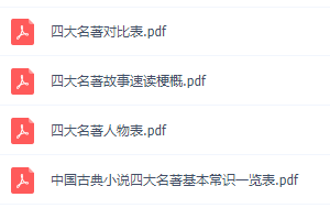 窦昕窦神六大名著讲义资料包视频讲解课程资源下载