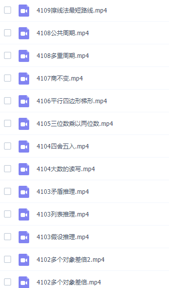 高斯数学四年级奥数看动画学四年级奥数课程插图 高斯数学四年级奥数看动画学四年级奥数课程插图