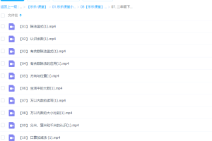 乐乐小学数学二年级下册（I）视频课程