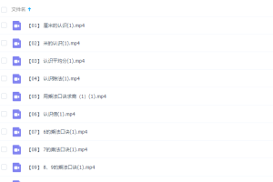 乐乐小学数学二年级上册（II）视频课程