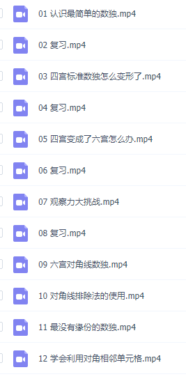 少年数独学习技巧大全，全面视频讲解课程学习方法提升插图