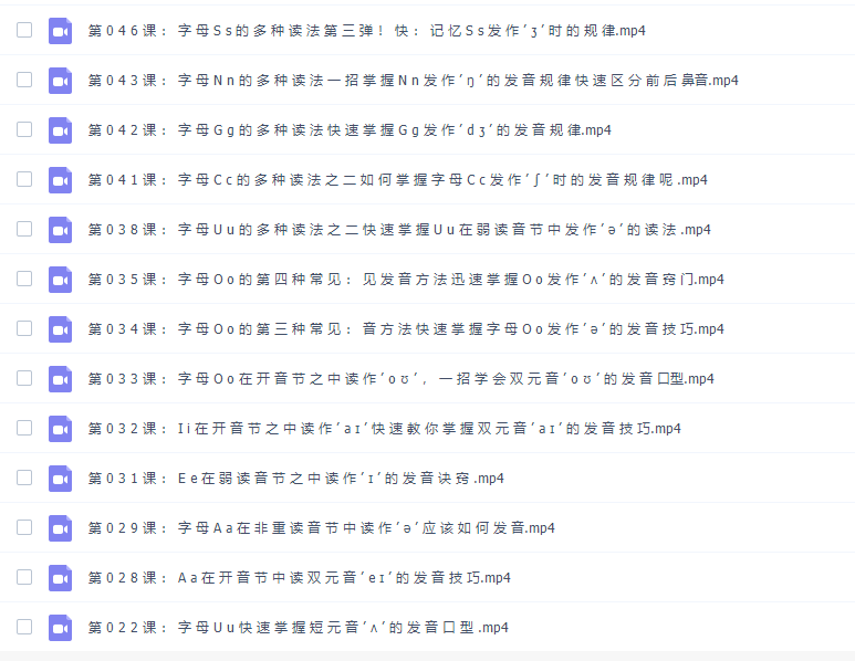 孙志立简明英语音标50讲视频课程插图 孙志立简明英语音标50讲视频课程插图