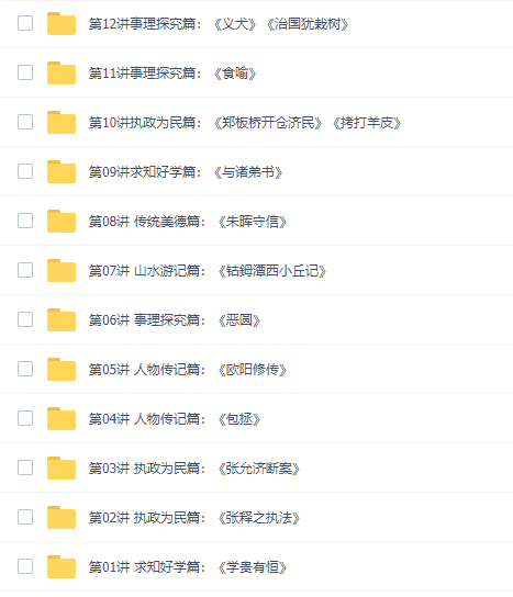 学而思王帆中考课外文言文真题大揭秘（全）插图