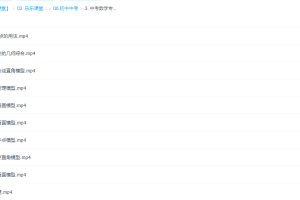 乐乐中考数学几何综合知识点专题复习教学视频
