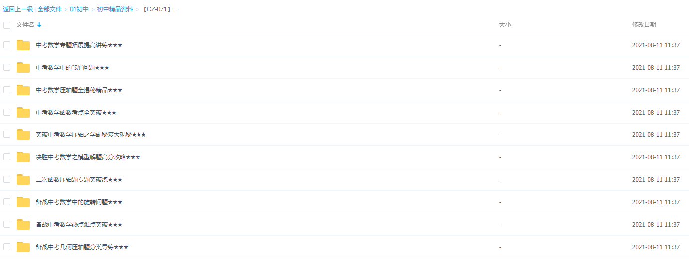 2020数学中考复习同步培优压轴题插图 2020数学中考复习同步培优压轴题插图