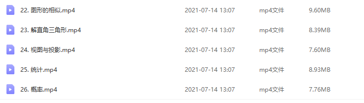 初中乐乐数学知识点总结及公式大全中考必备视频插图1 初中乐乐数学知识点总结及公式大全中考必备视频插图1