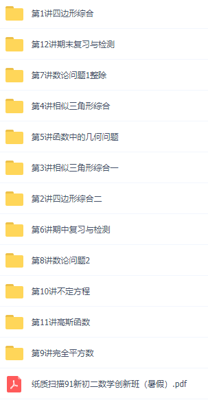 2021初一数学辅导资料,陆亨创新班知识点大全插图1 2021初一数学辅导资料,陆亨创新班知识点大全插图1