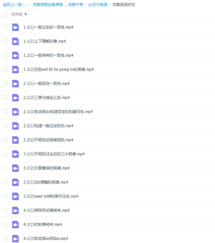 洋葱学院洋葱初中英语时态+词性课程视频插图1 洋葱学院洋葱初中英语时态+词性课程视频插图1