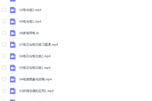 初中物理美提李永乐初三物理暑假班课程