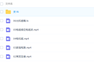 初中物理美提李永乐初三物理寒假班课程