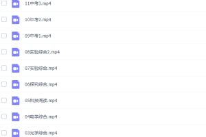 初中物理美提李永乐初三物理春季班课程