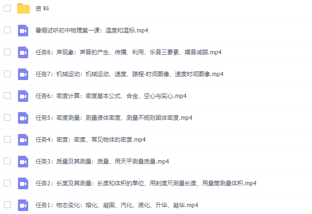李永乐初二物理暑期班课程完结插图1 李永乐初二物理暑期班课程完结插图1