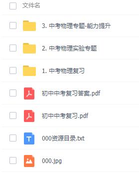 乐乐`初中中考物理专题插图