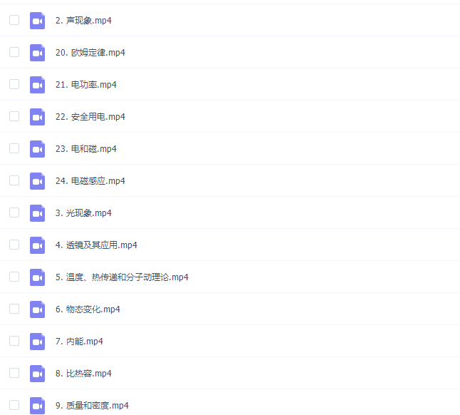 乐乐中考物理知识点复习视频教程插图