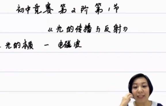 初中物理竞赛6阶之二阶【光学】光的传播与反射知识点整理大全插图 初中物理竞赛6阶之二阶【光学】光的传播与反射知识点整理大全插图