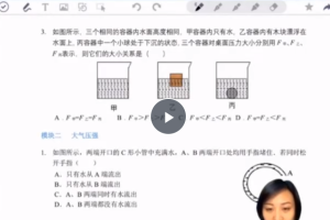 初中物理竞赛6阶之三阶【力学】浮力课程讲解知识点大全