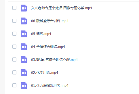张立琛初三化021年春季班视频课程插图