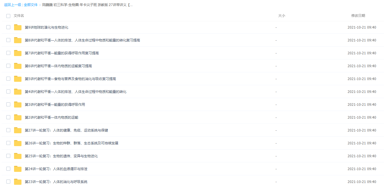 陆巍巍浙教版生物初三年卡尖子班插图1 陆巍巍浙教版生物初三年卡尖子班插图1