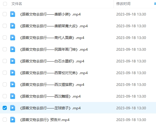 跟着文物去旅行视频插图