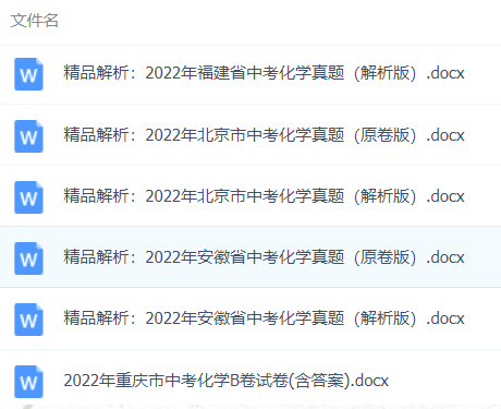2022年全国各地中考全科真题试卷插图1