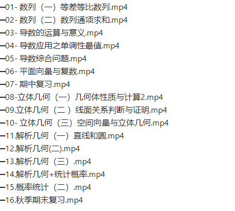 周帅2022届高考数学S班140+一轮复习联报暑假班秋季班完结插图 周帅2022届高考数学S班140+一轮复习联报暑假班秋季班完结插图