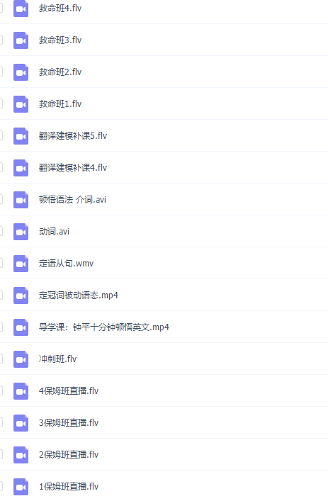 高中英语有道精品课程钟平救命班系列(完结)插图 高中英语有道精品课程钟平救命班系列(完结)插图