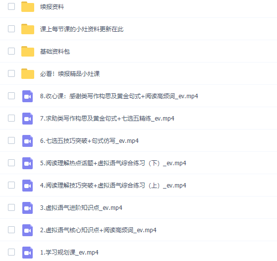 袁慧2022寒高二英语寒假尖端班8讲完结插图1