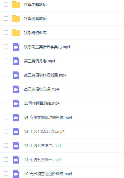 徐磊高三英语2021年秋季班课程完结插图1