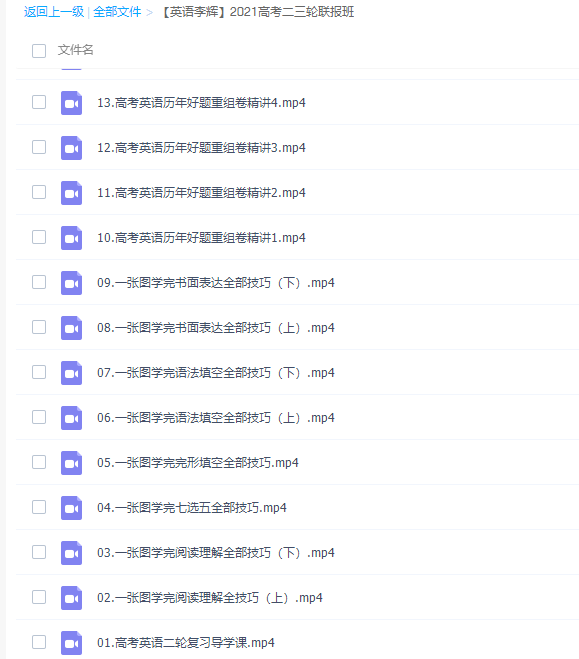 2021李辉英语二三轮复习联报课程视频插图1 2021李辉英语二三轮复习联报课程视频插图1