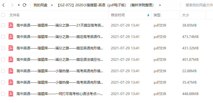 2020小猿搜题-高中英语(pdf电子版)完型填空作文突破插图 2020小猿搜题-高中英语(pdf电子版)完型填空作文突破插图