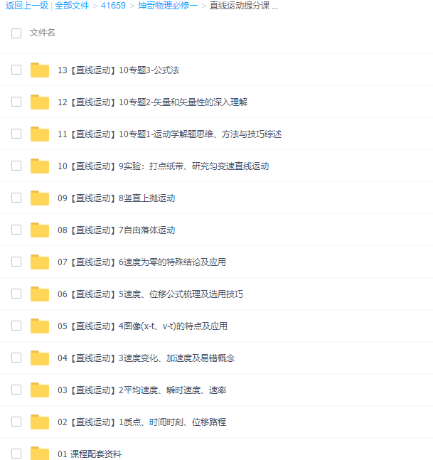 高中物理腾讯坤哥物理高一物理必修一+必修二全套课程插图 高中物理腾讯坤哥物理高一物理必修一+必修二全套课程插图