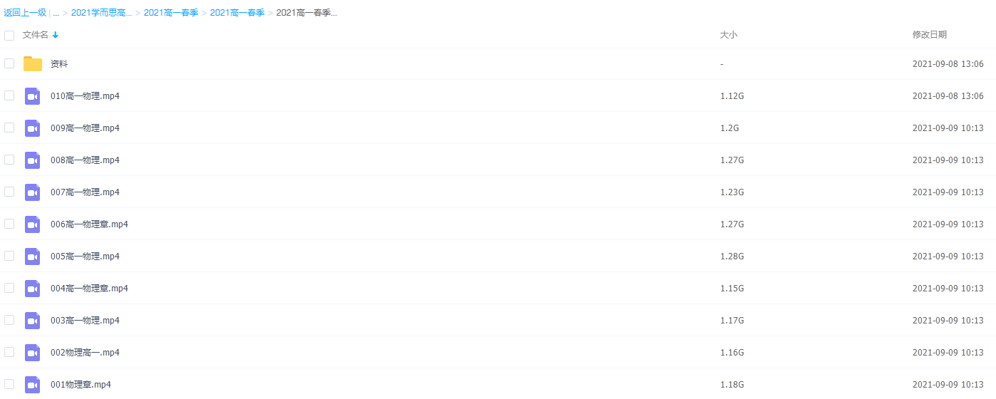 2021学而思高一春季物理章进直播课插图2 2021学而思高一春季物理章进直播课插图2