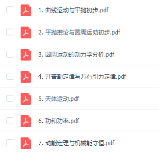 高一物理知识点及公式大全作业帮2021寒尖端林琬晴教学视频全集插图1 高一物理知识点及公式大全作业帮2021寒尖端林琬晴教学视频全集插图1