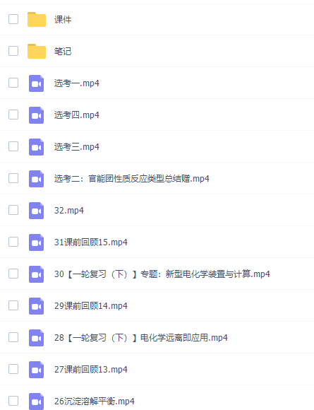 猿辅导李霄君高三化学2021年秋季班A+班课程完结插图1