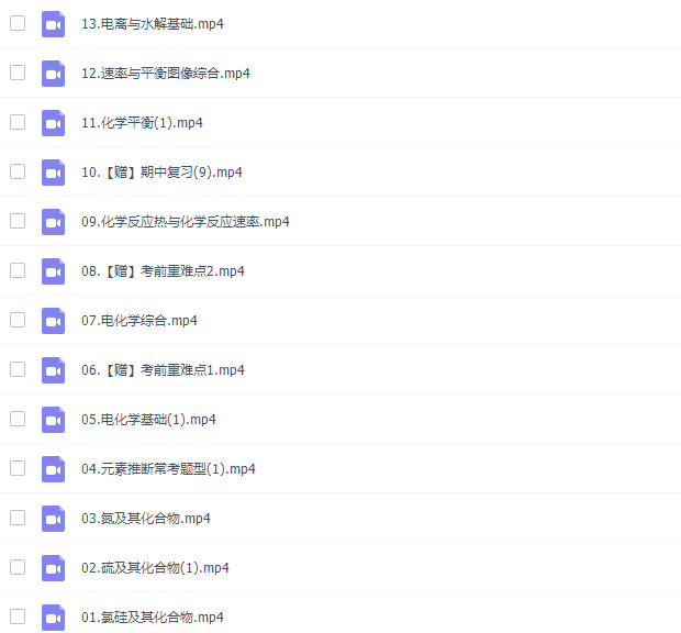 高中化学作业帮金淑俊高三化学2021年秋季尖端班课程插图2